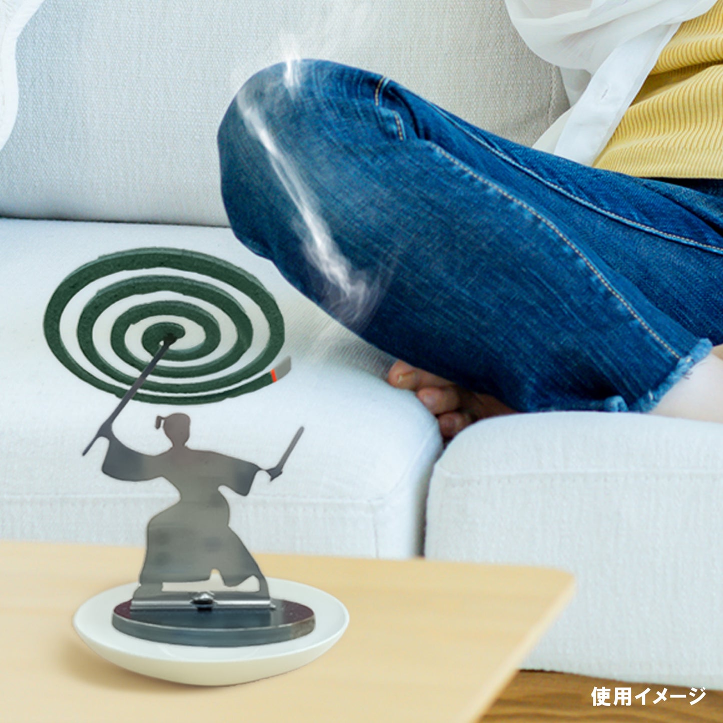 蚊取り線香ホルダー【武士】