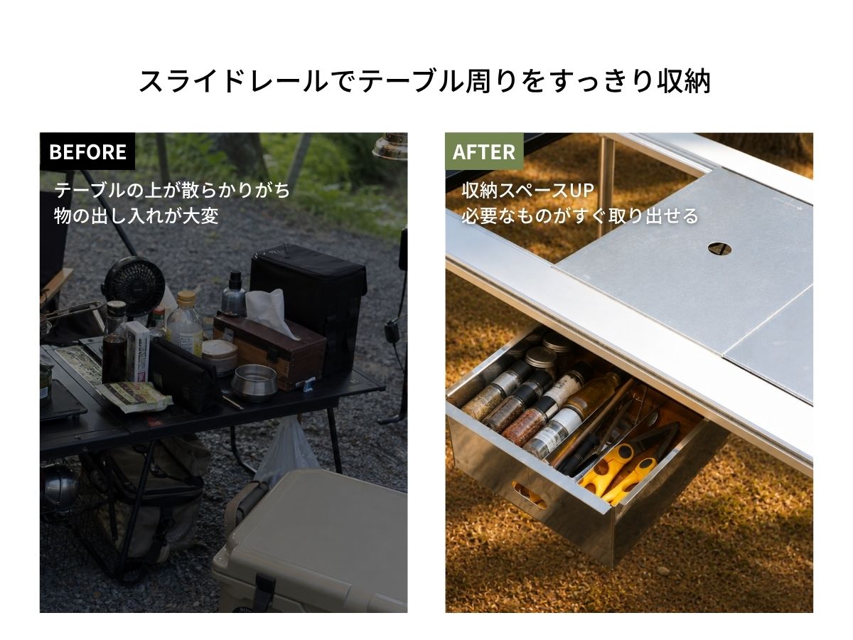 ツールBOXスライドレール　HC-74